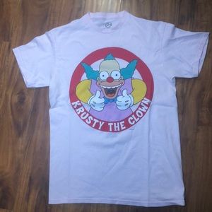 Simpson’s Crusty The Clown pink T-shirt size M